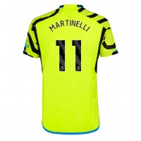 Dres Arsenal Gabriel Martinelli #11 Preč 2023-24 Krátky Rukáv